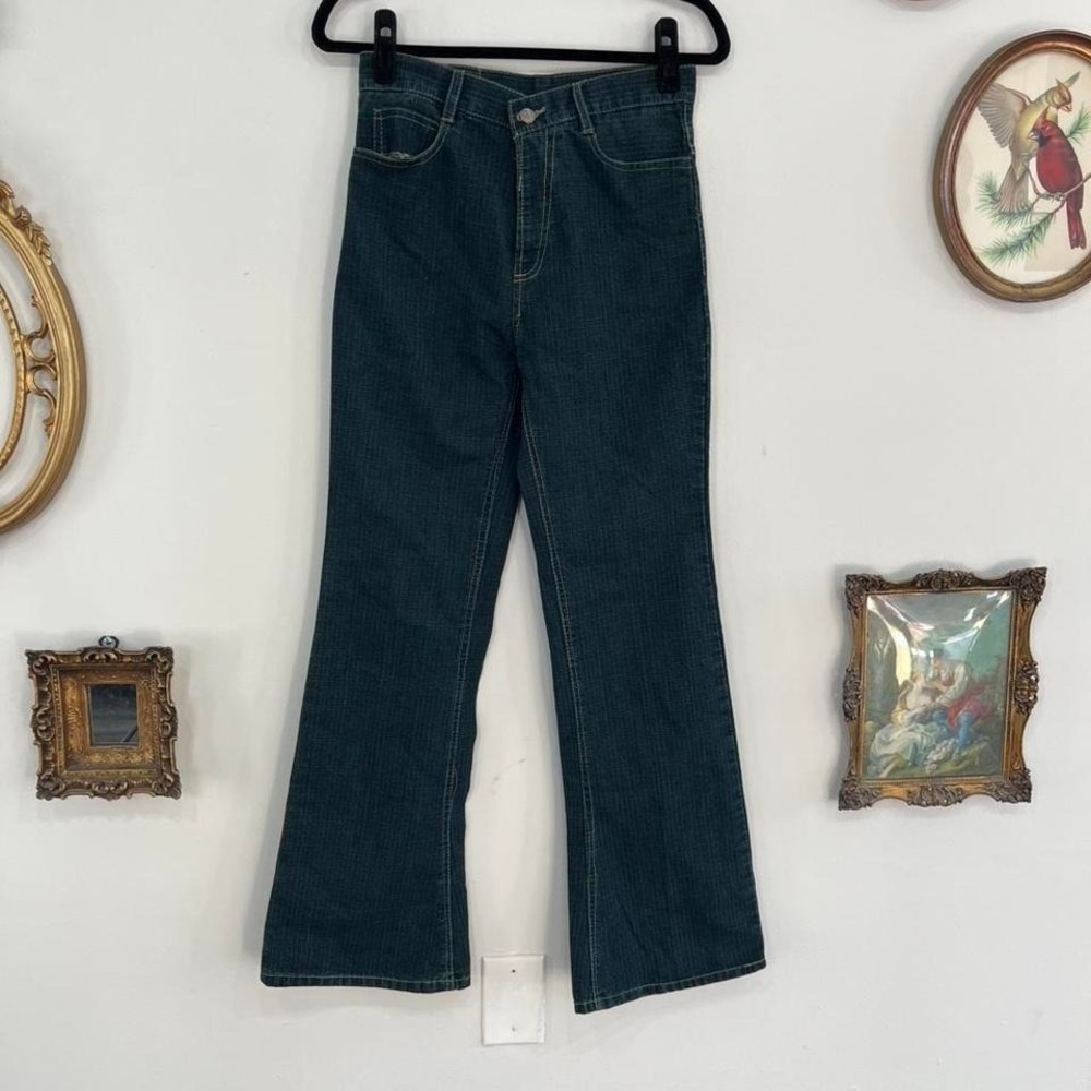 Vintage Y2K cyber  Dark Wash Bootcut Jeans – Modern Size 4/6